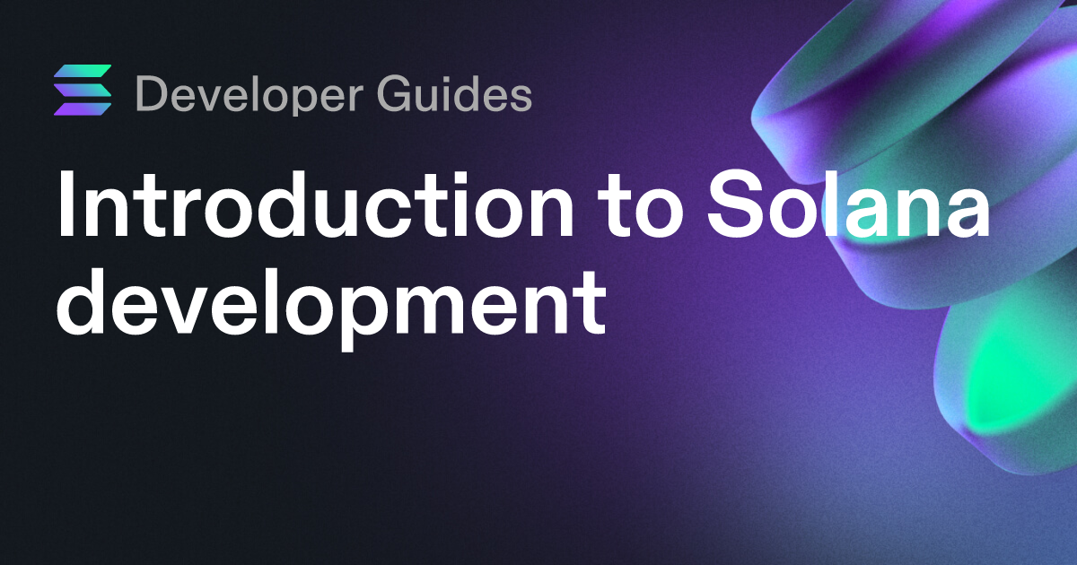 Intro to Solana development (using only your browser)